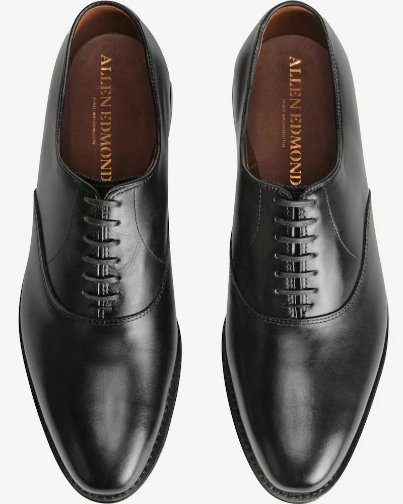 Oxford & Evergreen Allen Edmonds Carlyle Plain-Toe Oxford, Black 3 Oxford & Evergreen Allen Edmonds Carlyle Plain-Toe Oxford, Black