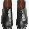 Oxford & Evergreen Allen Edmonds Park Avenue Cap-Toe Oxford, Black Calfskin