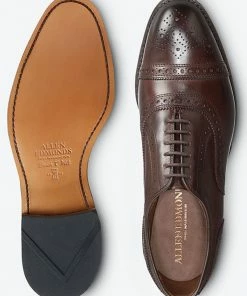 Oxford & Evergreen Allen Edmonds Strand Cap-Toe Oxford, Mahogany (Many Colors Available)