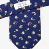 Oxford & Evergreen Accessories Alynn Fly Guy Fishing Tie, Navy Blue 2 Oxford & Evergreen Accessories Alynn Fly Guy Fishing Tie, Navy Blue