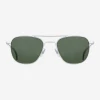 Oxford & Evergreen American Optical Original Pilot Sunglasses, Silver/Gray Accessories 2 Oxford & Evergreen American Optical Original Pilot Sunglasses, Silver/Gray Accessories