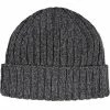 Oxford & Evergreen Accessories Aran Ribbed Merino Wool Winter Hat, Anthracite (Gray) (4 Colors) 1 Oxford & Evergreen Accessories Aran Ribbed Merino Wool Winter Hat, Anthracite (Gray) (4 Colors)