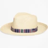 Oxford & Evergreen Brooks Brothers Straw Panama Hat, Natural 2 Oxford & Evergreen Brooks Brothers Straw Panama Hat, Natural