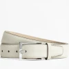 Oxford & Evergreen Accessories Brooks Brothers 1818 Suede Belt, Beige (Off-White) 1 Oxford & Evergreen Accessories Brooks Brothers 1818 Suede Belt, Beige (Off-White)