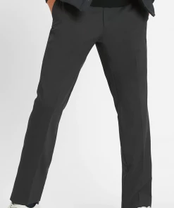 Oxford & Evergreen Banana Republic Italian Stretch Wool Dress Pants, Dark Charcoal Clothing
