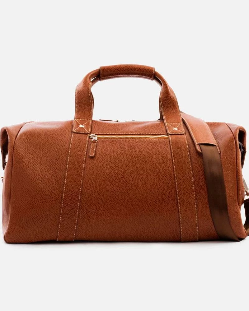 Oxford & Evergreen Beckett Simonon Domingo Bag In Tan Pebbled Leather (3 Colors) (24"), MADE TO ORDER Bags & Baggage 3 Oxford & Evergreen Beckett Simonon Domingo Bag In Tan Pebbled Leather (3 Colors) (24"), MADE TO ORDER Bags & Baggage