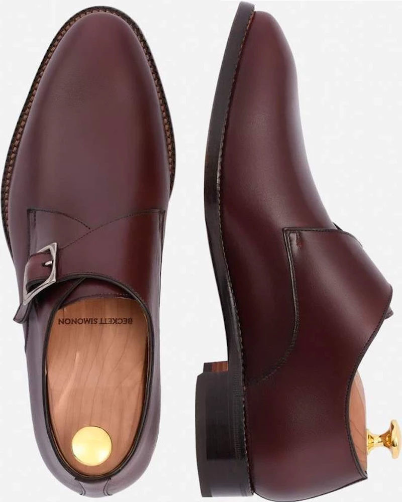 Oxford & Evergreen Beckett Simonon Leonard Monkstraps, Bordeaux (5 Colors), MADE TO ORDER 3 Oxford & Evergreen Beckett Simonon Leonard Monkstraps, Bordeaux (5 Colors), MADE TO ORDER