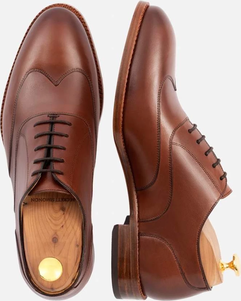 Oxford & Evergreen Shoes Beckett Simonon Wright Austerity Oxfords, Oak (5 Colors Available), MADE TO ORDER 3 Oxford & Evergreen Shoes Beckett Simonon Wright Austerity Oxfords, Oak (5 Colors Available), MADE TO ORDER