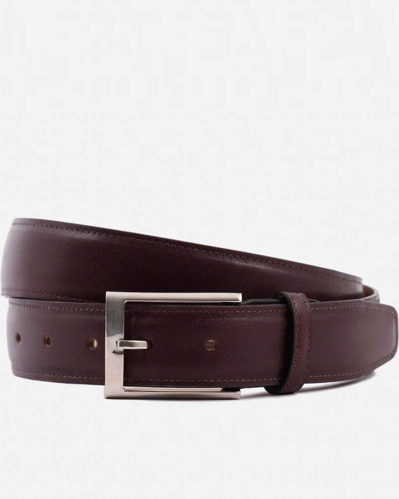 Oxford & Evergreen Beckett Simonon Nelson Belt, Bordeaux (5 Colors) Accessories 3 Oxford & Evergreen Beckett Simonon Nelson Belt, Bordeaux (5 Colors) Accessories