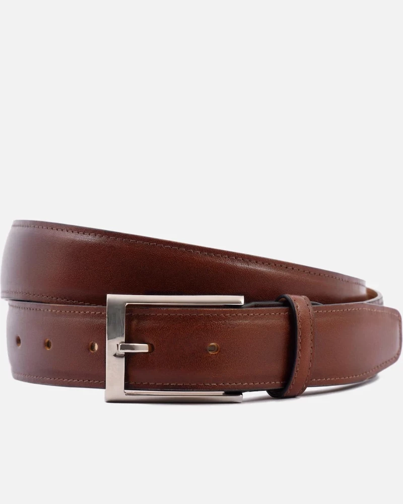 Oxford & Evergreen Beckett Simonon Nelson Belt, Oak (Medium Brown) (5 Colors) 3 Oxford & Evergreen Beckett Simonon Nelson Belt, Oak (Medium Brown) (5 Colors)