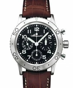 Oxford & Evergreen Breguet Type XX Aeronavale Automatic Chronograph, Black Dial (39.5mm) Chronographs