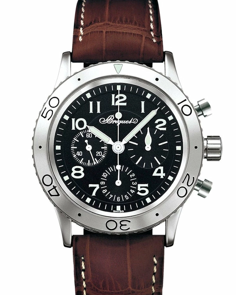 Oxford & Evergreen Breguet Type XX Aeronavale Automatic Chronograph, Black Dial (39.5mm) Chronographs 3 Oxford & Evergreen Breguet Type XX Aeronavale Automatic Chronograph, Black Dial (39.5mm) Chronographs