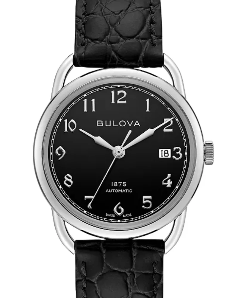 Oxford & Evergreen Bulova Limited Edition Joseph Bulova Commodore Automatic Watch, Black (38mm) 3 Oxford & Evergreen Bulova Limited Edition Joseph Bulova Commodore Automatic Watch, Black (38mm)