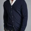 Oxford & Evergreen Charles Tyrwhitt Merino Wool Cardigan, Navy (Also In Charcoal) Clothing 2 Oxford & Evergreen Charles Tyrwhitt Merino Wool Cardigan, Navy (Also In Charcoal) Clothing