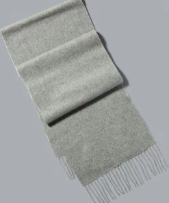 Oxford & Evergreen Accessories Charles Tyrwhitt Cashmere Scarf, Grey (6 Colors)