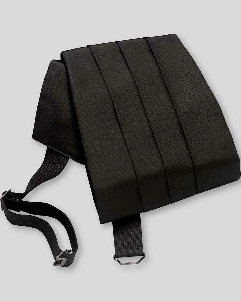 Oxford & Evergreen Charles Tyrwhitt Silk Cummerbund, Black Clothing 3 Oxford & Evergreen Charles Tyrwhitt Silk Cummerbund, Black Clothing