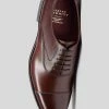 Oxford & Evergreen Charles Tyrwhitt Made In England Oxford, Mahogany Calfskin 2 Oxford & Evergreen Charles Tyrwhitt Made In England Oxford, Mahogany Calfskin