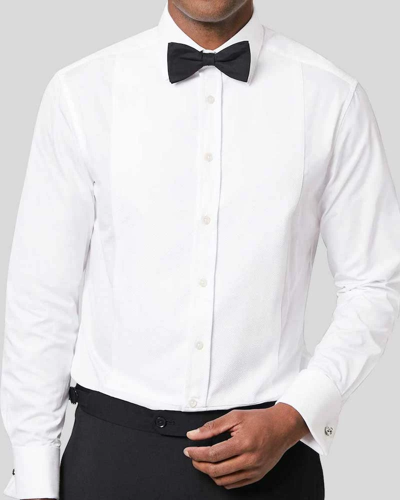 Oxford & Evergreen Charles Tyrwhitt Marcella Bib Tuxedo Shirt, White Clothing 3 Oxford & Evergreen Charles Tyrwhitt Marcella Bib Tuxedo Shirt, White Clothing