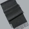 Oxford & Evergreen Charles Tyrwhitt Lambswool Melange Scarf, Charcoal Accessories 1 Oxford & Evergreen Charles Tyrwhitt Lambswool Melange Scarf, Charcoal Accessories