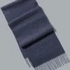 Oxford & Evergreen Charles Tyrwhitt Lambswool Melange Scarf, Indigo 2 Oxford & Evergreen Charles Tyrwhitt Lambswool Melange Scarf, Indigo