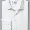 Oxford & Evergreen Charles Tyrwhitt Semi-Spread Collar Dress Shirt, White 2 Oxford & Evergreen Charles Tyrwhitt Semi-Spread Collar Dress Shirt, White