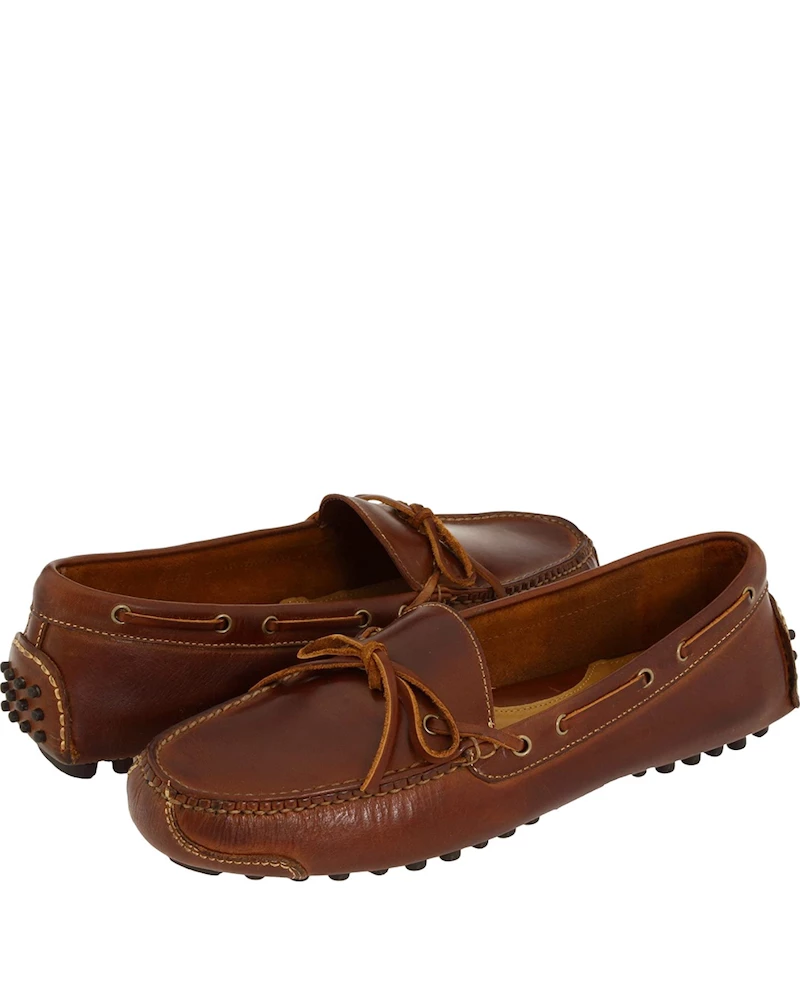 Oxford & Evergreen Cole Haan Gunnison Full-Grain Leather Moccasin, Brown Shoes 3 Oxford & Evergreen Cole Haan Gunnison Full-Grain Leather Moccasin, Brown Shoes