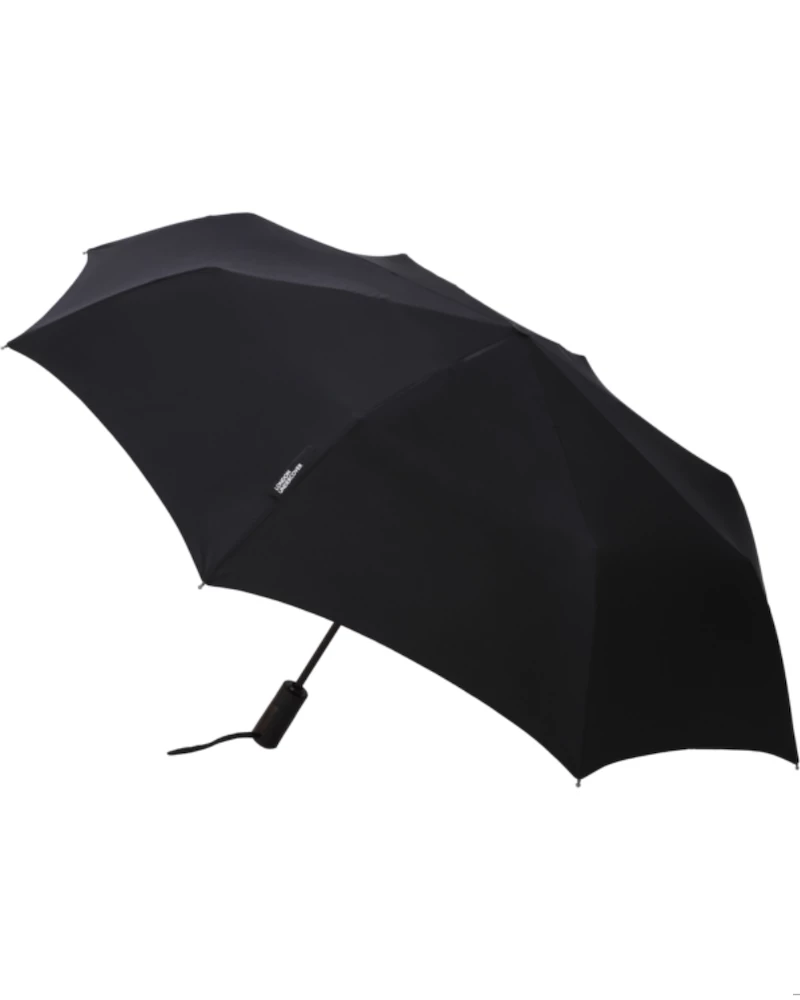 Oxford & Evergreen Accessories London Undercover 100% Recycled Polyester Automatic Open-Close Compact Umbrella, Black 3 Oxford & Evergreen Accessories London Undercover 100% Recycled Polyester Automatic Open-Close Compact Umbrella, Black