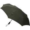 Oxford & Evergreen London Undercover 100% Recycled Polyester Automatic Open-Close Compact Umbrella, Olive Green 2 Oxford & Evergreen London Undercover 100% Recycled Polyester Automatic Open-Close Compact Umbrella, Olive Green