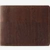 Oxford & Evergreen Corkor RFID-Safe Vegan Cork Bifold Wallet, Brown (3 Colors Available) Accessories 2 Oxford & Evergreen Corkor RFID-Safe Vegan Cork Bifold Wallet, Brown (3 Colors Available) Accessories