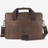 Oxford & Evergreen Corkor Vegan Cork Briefcase, Brown (Also In Black) 2 Oxford & Evergreen Corkor Vegan Cork Briefcase, Brown (Also In Black)