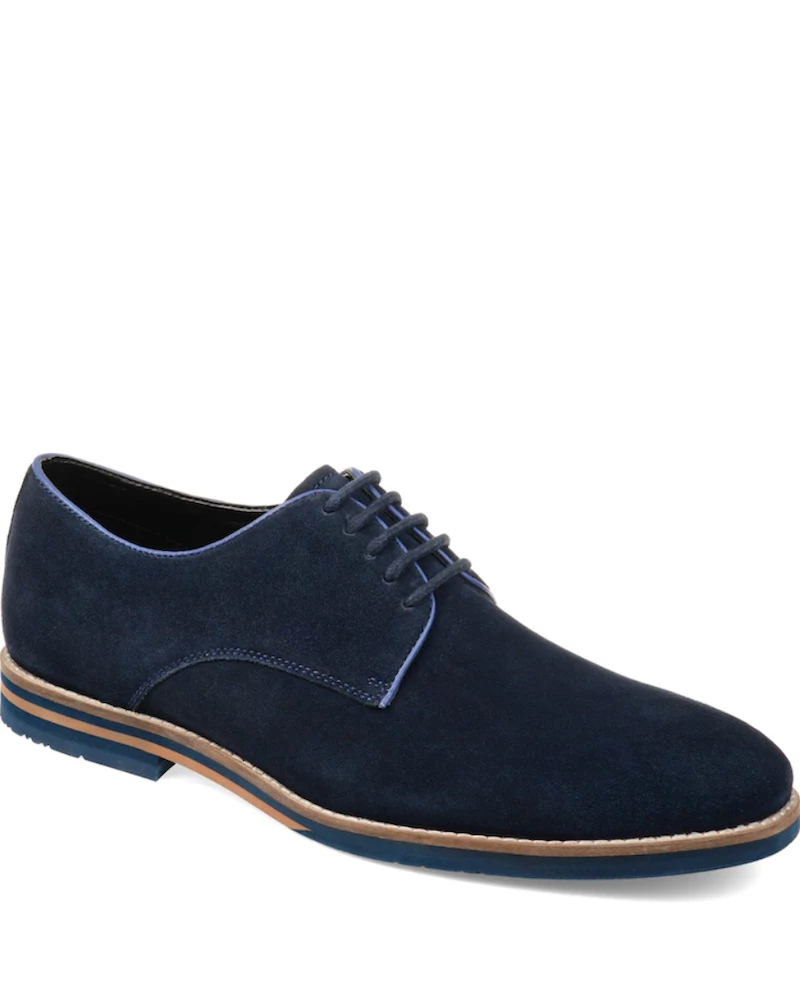 Oxford & Evergreen Shoes Thomas & Vine Gunner Oxford (Derby), Navy 3 Oxford & Evergreen Shoes Thomas & Vine Gunner Oxford (Derby), Navy