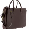 Oxford & Evergreen Bags & Baggage Frank Clegg Vegetable-Tanned Leather Computer Briefcase, Chocolate (6 Colors) 1 Oxford & Evergreen Bags & Baggage Frank Clegg Vegetable-Tanned Leather Computer Briefcase, Chocolate (6 Colors)