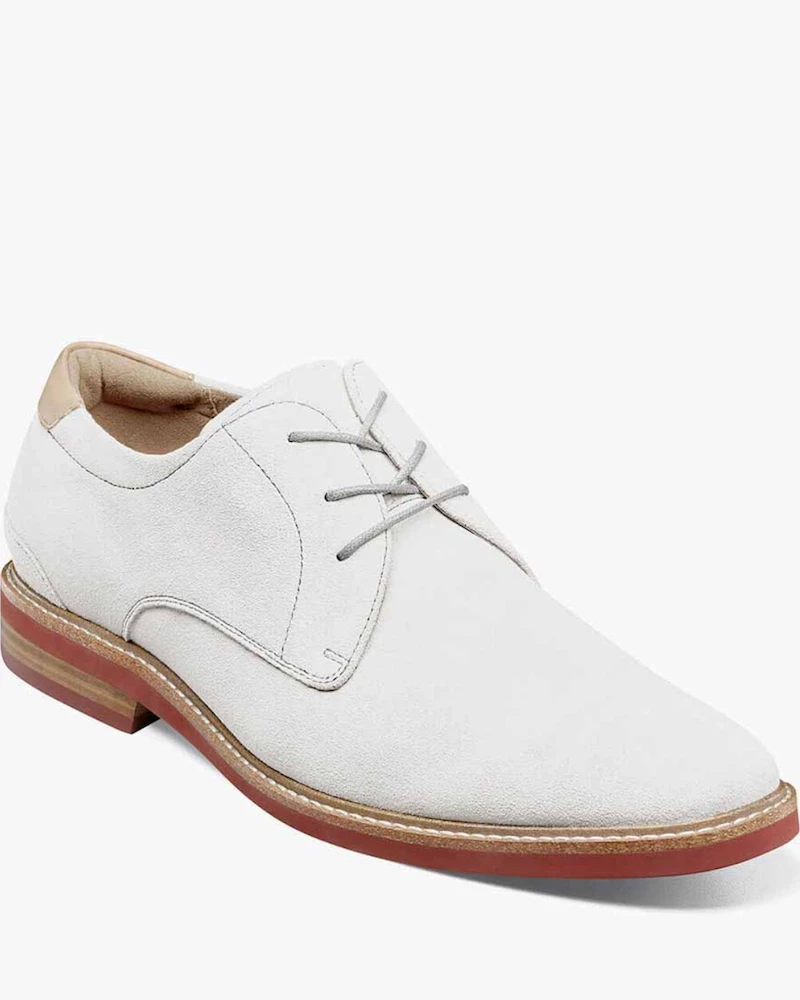 Oxford & Evergreen Florsheim Highland White Bucks 3 Oxford & Evergreen Florsheim Highland White Bucks