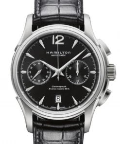 Oxford & Evergreen Hamilton Jazzmaster Automatic Chronograph, Black Dial (42mm)