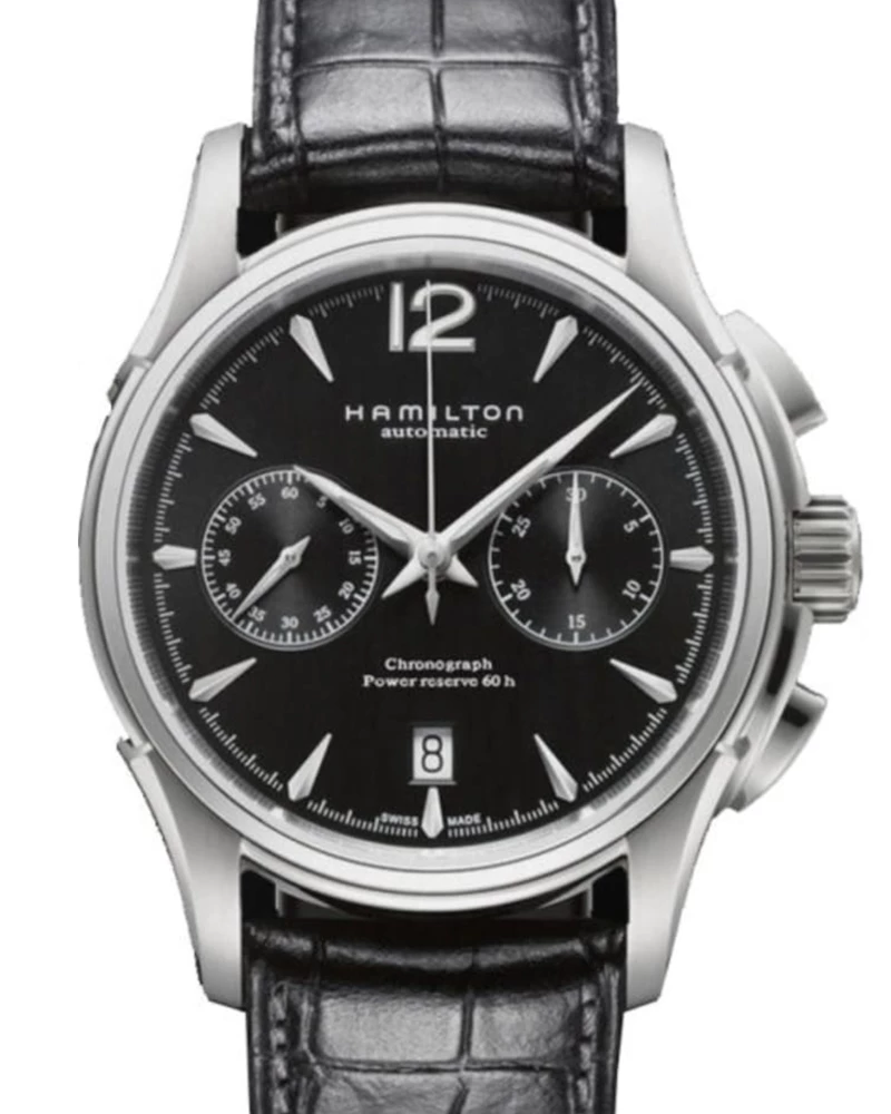 Oxford & Evergreen Hamilton Jazzmaster Automatic Chronograph, Black Dial (42mm) 3 Oxford & Evergreen Hamilton Jazzmaster Automatic Chronograph, Black Dial (42mm)
