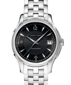 Oxford & Evergreen Evening Watches Hamilton American Classic Jazzmaster Viewmatic, Black (37mm)