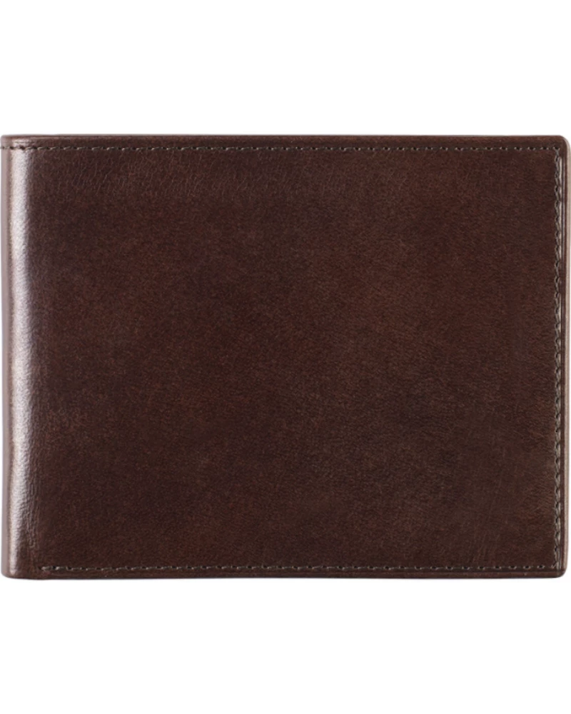 Oxford & Evergreen Johnston & Murphy RFID-Safe Italian Leather Slimfold Wallet, Mahogany Accessories 3 Oxford & Evergreen Johnston & Murphy RFID-Safe Italian Leather Slimfold Wallet, Mahogany Accessories