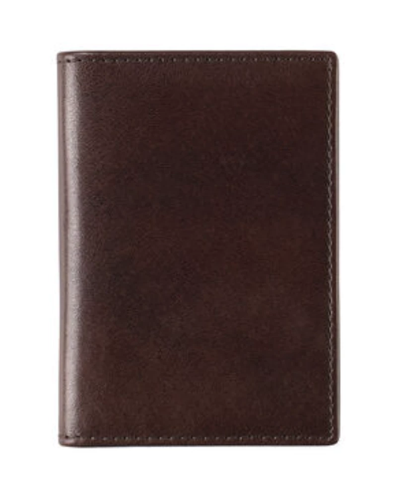 Oxford & Evergreen Accessories Johnston & Murphy RFID-Safe Leather Minimalist Wallet, Mahogany 3 Oxford & Evergreen Accessories Johnston & Murphy RFID-Safe Leather Minimalist Wallet, Mahogany