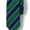 Oxford & Evergreen Accessories Lands' End Regimental Stripe Tie, Oxford Cambridge Old Herrovial (Green, Navy, Orange) 1 Oxford & Evergreen Accessories Lands' End Regimental Stripe Tie, Oxford Cambridge Old Herrovial (Green, Navy, Orange)