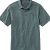 Oxford & Evergreen Clothing L.L. Bean Organic Cotton Jersey Knit Polo Shirt, Shadow Green (6 Colors) 2 Oxford & Evergreen Clothing L.L. Bean Organic Cotton Jersey Knit Polo Shirt, Shadow Green (6 Colors)