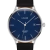 Oxford & Evergreen Evening Watches Linjer Automatic Watch, Blue Dial (38mm) 1 Oxford & Evergreen Evening Watches Linjer Automatic Watch, Blue Dial (38mm)