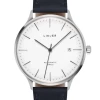 Oxford & Evergreen Linjer Automatic Watch, Silver/Navy (6 Colors) (38mm) Wristwatches 1 Oxford & Evergreen Linjer Automatic Watch, Silver/Navy (6 Colors) (38mm) Wristwatches