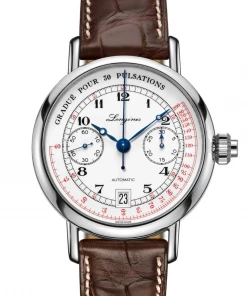 Oxford & Evergreen Longines Column Wheel Pulsometer Chronograph Automatic Watch (40mm) Chronographs
