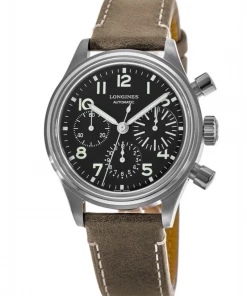Oxford & Evergreen Wristwatches Longines Heritage Avigation Big Eye Chronograph L2.816.4.53.2 (41mm)