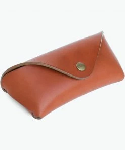 Oxford & Evergreen Accessories MAKR Vegetable-Tanned Leather Eyewear Case, Brown (Tan), At Madewell Marketplace
