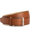 Oxford & Evergreen Accessories Meermin 104135 Leather Belt, Copper Antique (Tan) Calfskin 2 Oxford & Evergreen Accessories Meermin 104135 Leather Belt, Copper Antique (Tan) Calfskin