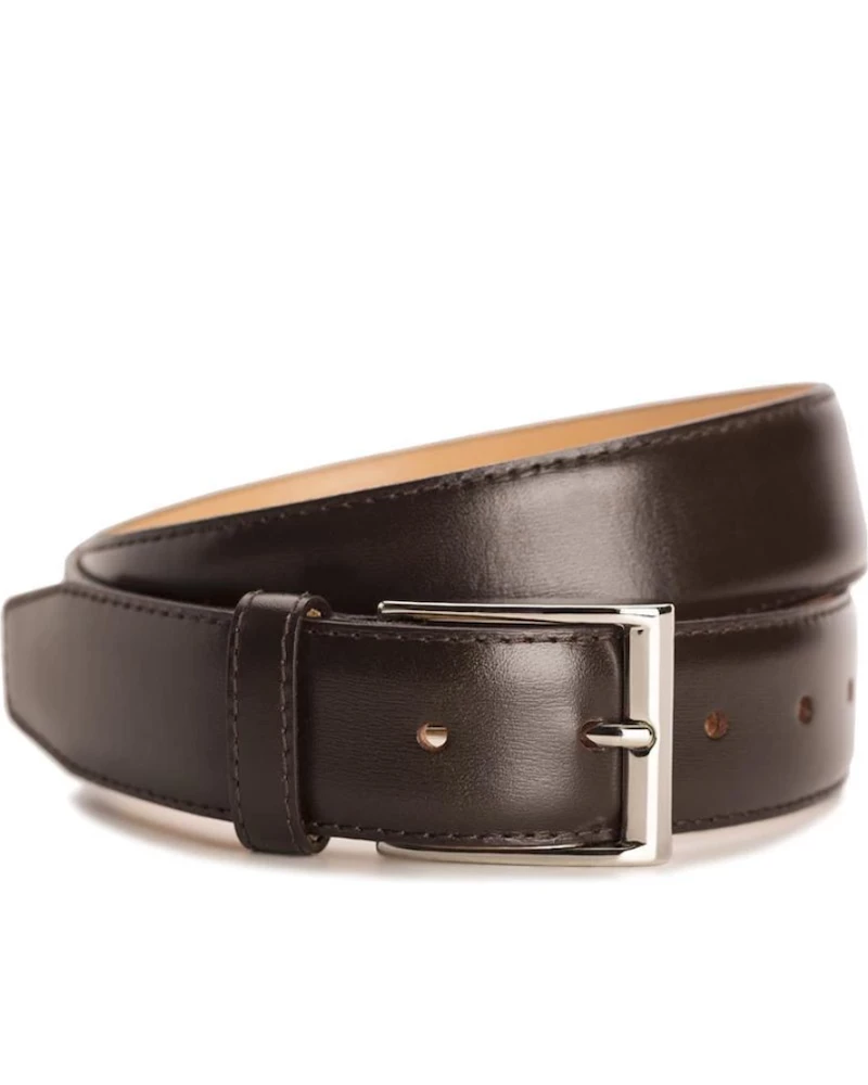 Oxford & Evergreen Meermin 104135 Leather Belt, Expresso (Brown) Calfskin Accessories 3 Oxford & Evergreen Meermin 104135 Leather Belt, Expresso (Brown) Calfskin Accessories
