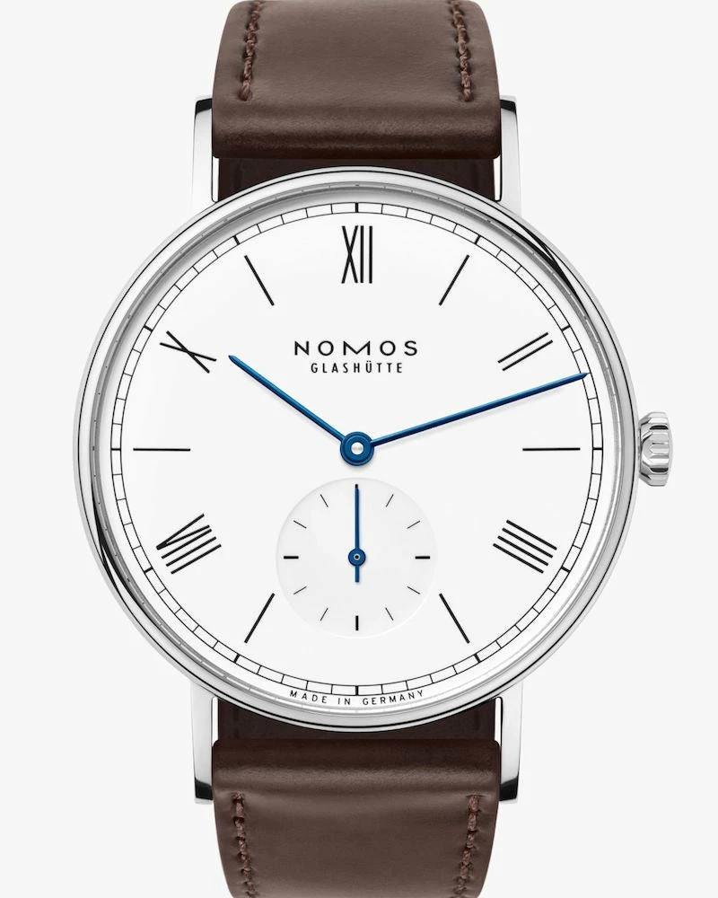 Oxford & Evergreen Nomos Glashütte Ludwig 38 Enamel White, Reference 236 (37.5mm) 3 Oxford & Evergreen Nomos Glashütte Ludwig 38 Enamel White, Reference 236 (37.5mm)