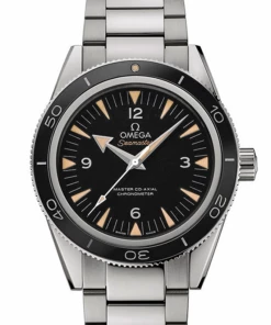 Oxford & Evergreen Omega Seamaster 300 Automatic Dive Watch, Black Dial (41mm) Dive Watches