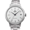 Oxford & Evergreen Orient 5S Automatic Watch, Silver Tone (36.4mm)